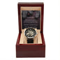 To My Hero Men's Openwork Watch, Christmas Gift For Him - Zensassy