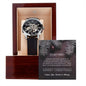 To My Hero Men's Openwork Watch, Christmas Gift For Him - Zensassy