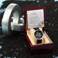 To My Husband Men's Openwork Watch, Christmas, Anniversary and Birthday Gift For Husband - Zensassy