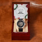 Christmas Gift For Him, Men's Openwork Watch For Husband, Boyfriend and Partner - Zensassy