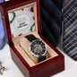 Christmas Gift For Him, Men's Openwork Watch For Husband, Boyfriend and Partner - Zensassy