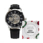 Christmas Gift For Him, Men's Openwork Watch For Husband, Boyfriend and Partner - Zensassy