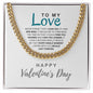 Valentine's Day Gift For Him Cuban Chain Necklace - Zensassy