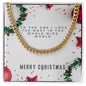 Christmas Gift For Him, Cuban Link Chain Necklace For Husband, Boyfriend and Partner - Zensassy