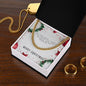 Christmas Gift For Him, Cuban Link Chain Necklace For Husband, Boyfriend and Partner - Zensassy