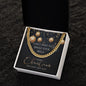 Funny Christmas Message Card Cuban Link Chain Necklace For Men, Funny Christmas Gift For Him, Holiday Present - Zensassy