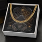Scorpio Zodiac Sign Birthday Card and Cuban Chain Mens Necklace, Gift For Him - Zensassy