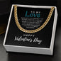 Valentine's Day Gift For Him Cuban Chain Necklace - Zensassy
