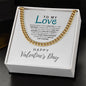 Valentine's Day Gift For Him Cuban Chain Necklace - Zensassy