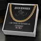 Men's Anniversary and Birthday Gift, Gold Finished Stainless Steel Cuban Link Chain Necklace, Gift For Him - Zensassy