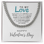 Valentine's Day Gift For Him Cuban Chain Necklace - Zensassy