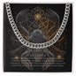 Scorpio Zodiac Sign Birthday Card and Cuban Chain Mens Necklace, Gift For Him - Zensassy