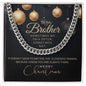 Cuban Link Chain Necklace, Christmas Gift for Brother - Zensassy