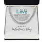 Valentine's Day Gift For Him Cuban Chain Necklace - Zensassy