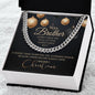 Cuban Link Chain Necklace, Christmas Gift for Brother - Zensassy
