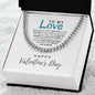 Valentine's Day Gift For Him Cuban Chain Necklace - Zensassy