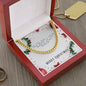 Christmas Gift For Him, Cuban Link Chain Necklace For Husband, Boyfriend and Partner - Zensassy