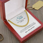 To Our Son, Cuban Link Chain Necklace, Christmas and Birthday Gift for Son - Zensassy