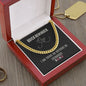 Men's Anniversary and Birthday Gift, Gold Finished Stainless Steel Cuban Link Chain Necklace, Gift For Him - Zensassy