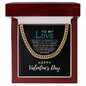 Valentine's Day Gift For Him Cuban Chain Necklace - Zensassy