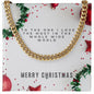 Christmas Gift For Him, Cuban Link Chain Necklace For Husband, Boyfriend and Partner - Zensassy