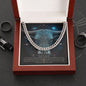 Taurus Sign Birthday Gift For Him, Cuban Link Chain Necklace - Zensassy