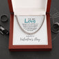 Valentine's Day Gift For Him Cuban Chain Necklace - Zensassy