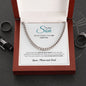 To Our Son, Cuban Link Chain Necklace, Christmas and Birthday Gift for Son - Zensassy