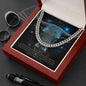 Taurus Sign Birthday Gift For Him, Cuban Link Chain Necklace - Zensassy