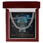 Taurus Sign Birthday Gift For Him, Cuban Link Chain Necklace - Zensassy