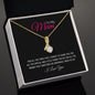 Mothers Christmas and Birthday Gift, Gold Plated Cubic Zirconia Pendant Necklace, Mother's Day Present And Gift Idea, Gift For Mum - Zensassy