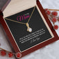 Mothers Christmas and Birthday Gift, Gold Plated Cubic Zirconia Pendant Necklace, Mother's Day Present And Gift Idea, Gift For Mum - Zensassy