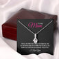 Mothers Christmas and Birthday Gift, Gold Plated Cubic Zirconia Pendant Necklace, Mother's Day Present And Gift Idea, Gift For Mum - Zensassy