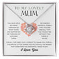 Gift For Mum, Mother's Day, Birthday and Christmas Gift For Mother, Gold Plated CZ Pendant Necklace For Mum - Zensassy
