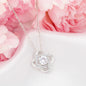 Mum to Daughter Love Knot Necklace, Birthday, Christmas Gift For Daughter - Zensassy