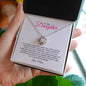 Mum to Daughter Love Knot Necklace, Birthday, Christmas Gift For Daughter - Zensassy