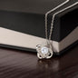 Gift For Mum, Mother's Day, Birthday and Christmas Gift For Mother, Gold Plated CZ Pendant Necklace For Mum - Zensassy