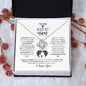 Word's Best Mum, Gold Finish Necklace, Christmas and Birthday Gift, Mum Necklace - Zensassy