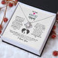 Word's Best Mum, Gold Finish Necklace, Christmas and Birthday Gift, Mum Necklace - Zensassy