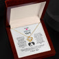 Word's Best Mum, Gold Finish Necklace, Christmas and Birthday Gift, Mum Necklace - Zensassy