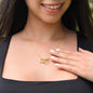Interlocking Hearts Necklace, Valentine's Day Gift For Her - Zensassy