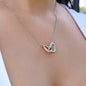 Gorgeous Women, Gold Plated Women Necklace, Christmas, Birthday and Anniversary Gift For Her - Zensassy