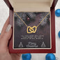 To Daughter and Granddaughter Christmas Interlocking Hearts Necklace, Gift for Women - Zensassy