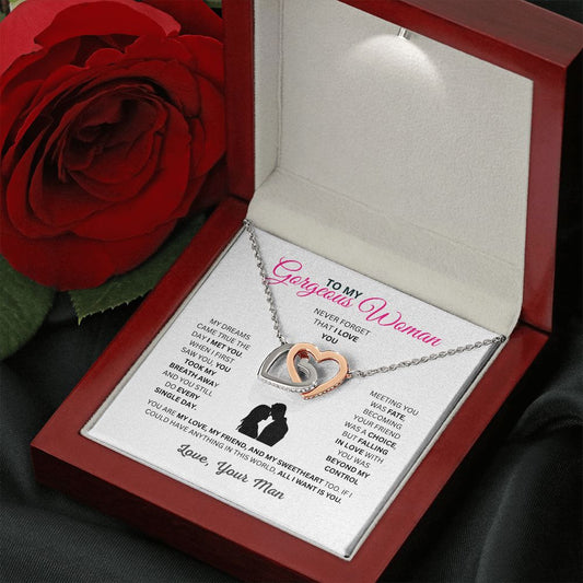 Gorgeous Women, Gold Plated Women Necklace, Christmas, Birthday and Anniversary Gift For Her - Zensassy