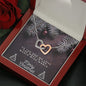 To Daughter and Granddaughter Christmas Interlocking Hearts Necklace, Gift for Women - Zensassy