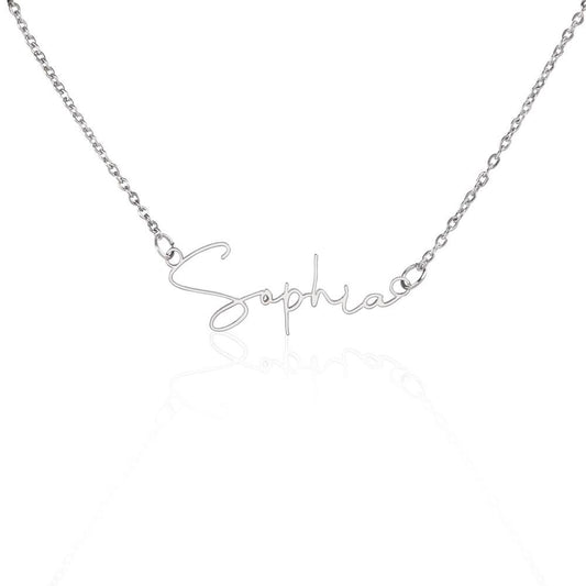 Personalized Name Necklace,  Women's Necklace, Choose your name or word