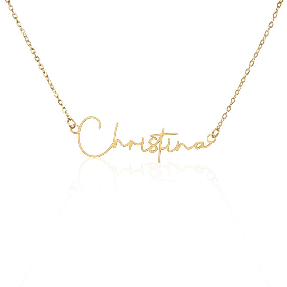 Personalized Name Necklace, Women's Necklace, Choose your name or word