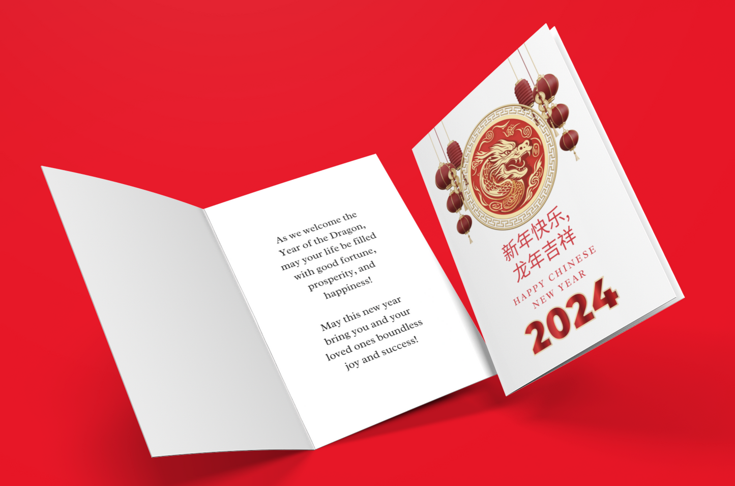 Chinese New Year 2024, Year of Dragon, Chinese Zodiac Gift