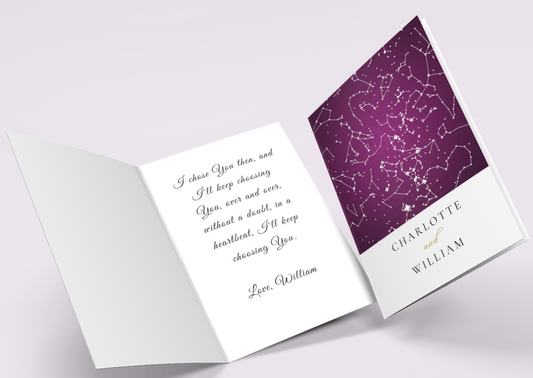 Anniversary Card For Him,  For Her, Greeting Card For Girlfriend, Wife, Husband, Boyfriend