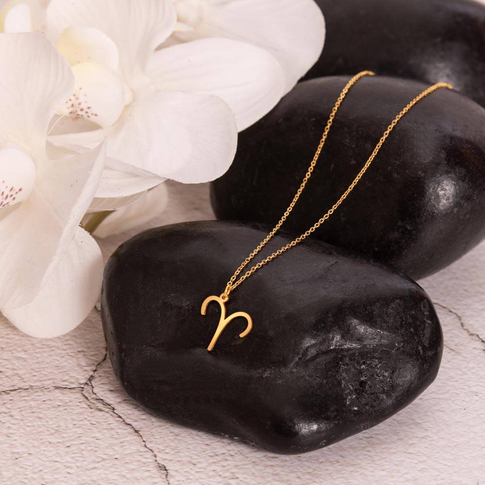 Aries Zodiac Jewellery, Zodiac Sign Necklace, Birthday Gift For Women